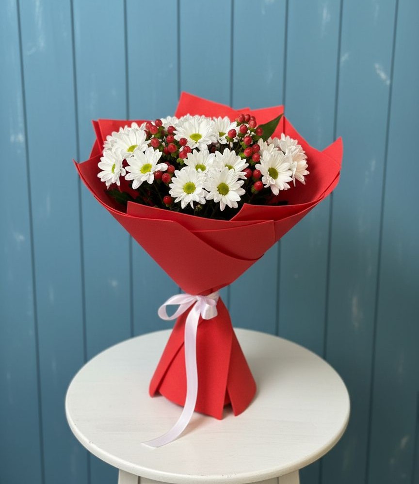 Букет цветов из: Хризантемы в Ясном Ставропольского края