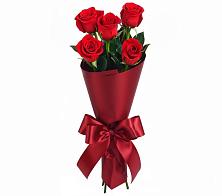 Букет 5 Красных роз Эдлесс Лав в Ясном Ставропольского края