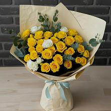 Букет цветов из:  Розы в Ясном Ставропольского края