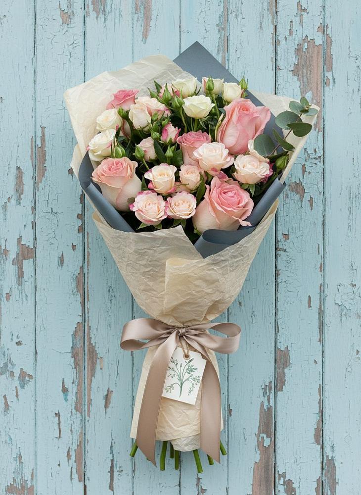 Букет цветов из: Розы в Ясном Ставропольского края