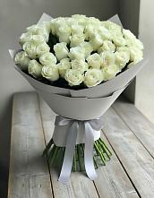Букет 35 Белых роз #REPLACE_PRED# Ясном Ставропольского края