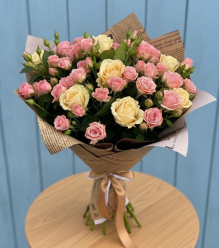 Букет цветов из: Розы в Ясном Ставропольского края