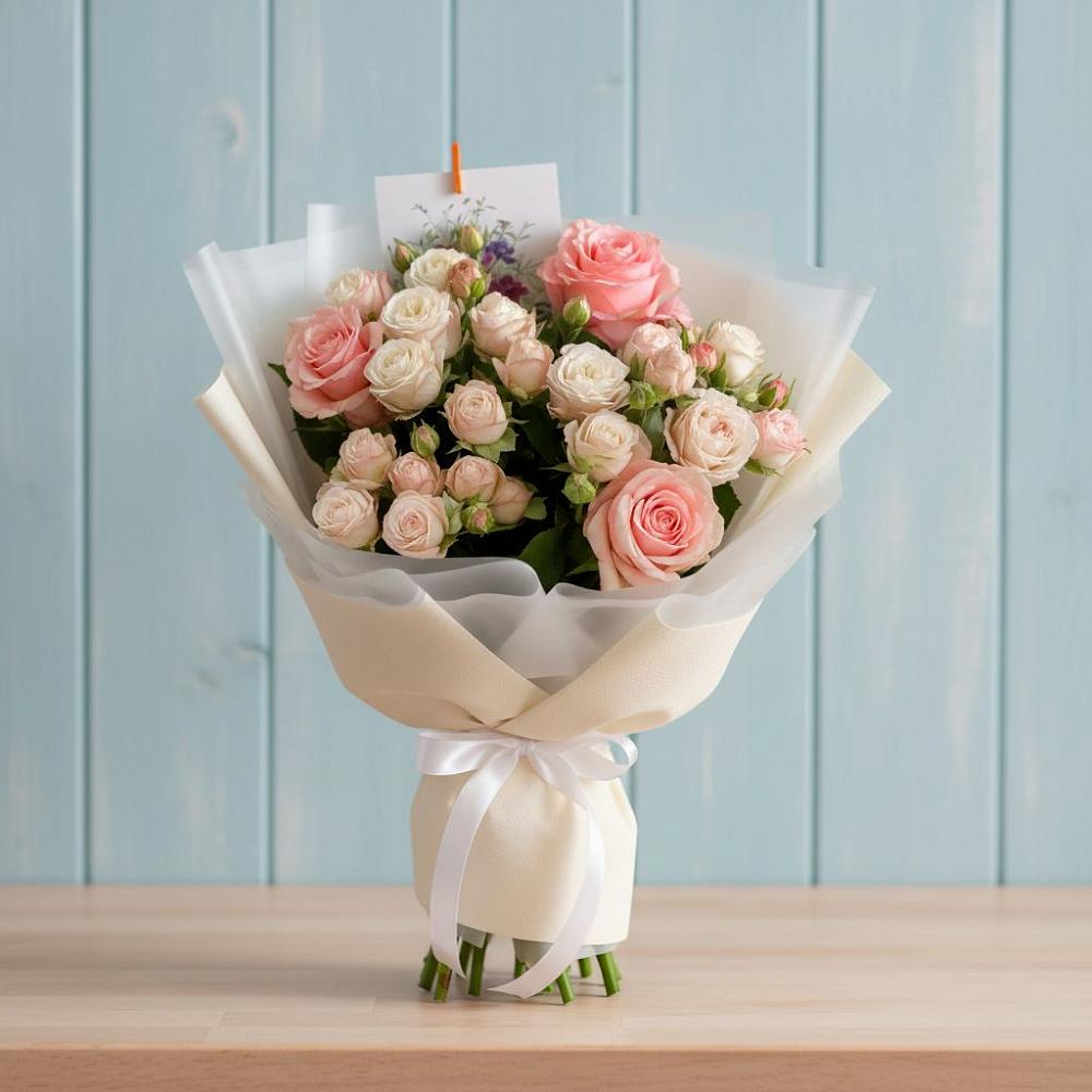 Букет цветов из: Розы в Ясном Ставропольского края