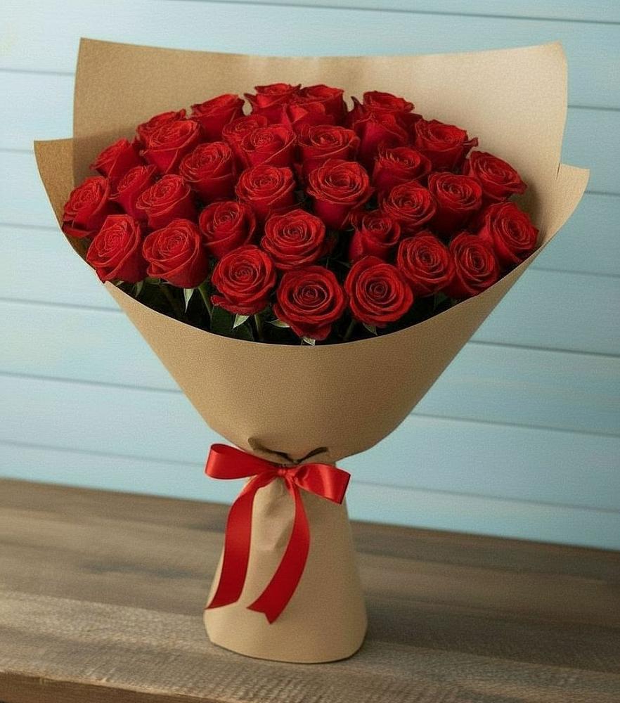 Букет Красные розы Милано в Ясном Ставропольского края