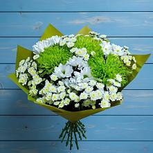 Букет цветов из:  Хризантемы в Ясном Ставропольского края