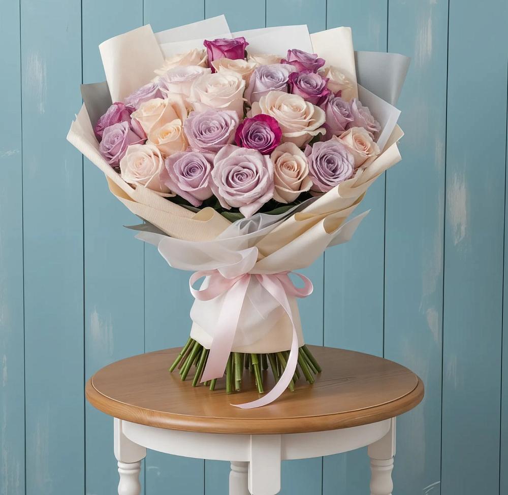 Букет цветов из: Розы в Ясном Ставропольского края