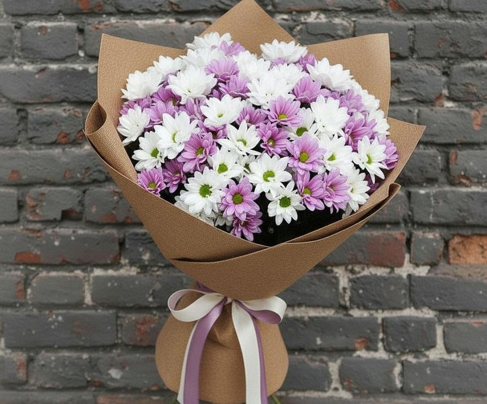 Букет цветов из: Хризантемы в Ясном Ставропольского края
