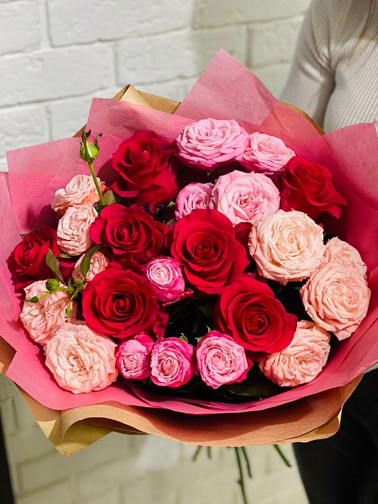 Букет цветов из: Розы в Ясном Ставропольского края
