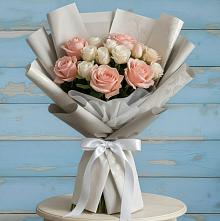Букет цветов из:  Розы в Ясном Ставропольского края