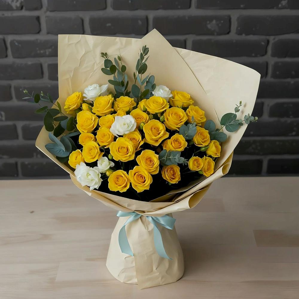 Букет цветов из: Розы в Ясном Ставропольского края