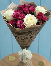 Букет цветов из:  Розы в Ясном Ставропольского края