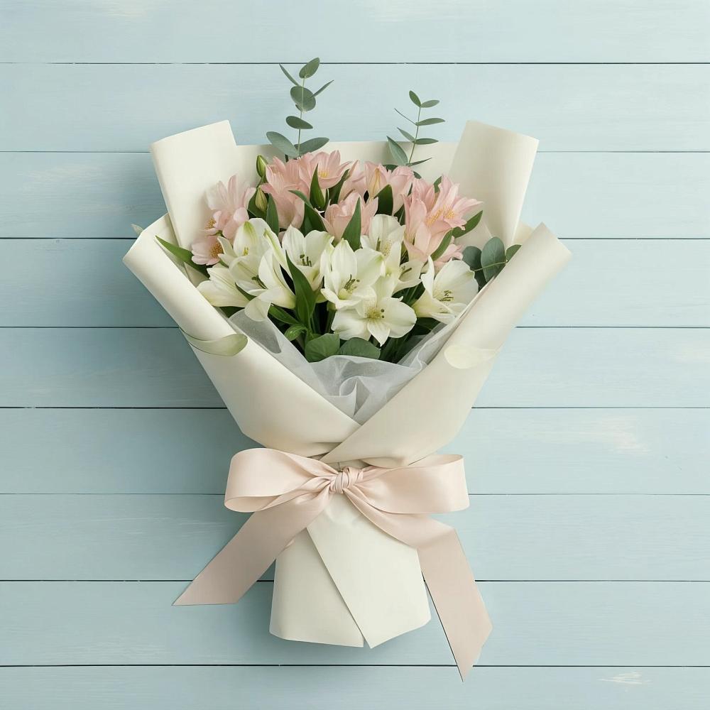 Букет цветов из: Альстромерии в Ясном Ставропольского края