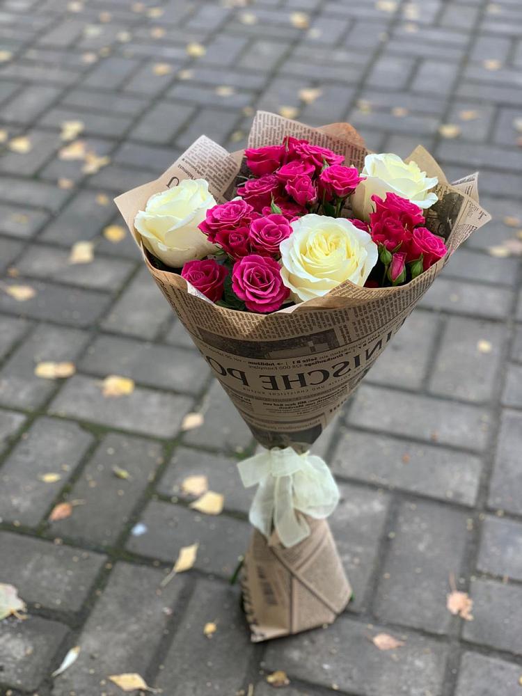 Букет цветов из: Розы в Ясном Ставропольского края