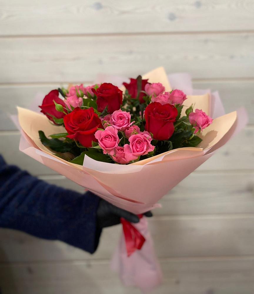 Букет цветов из: Розы в Ясном Ставропольского края