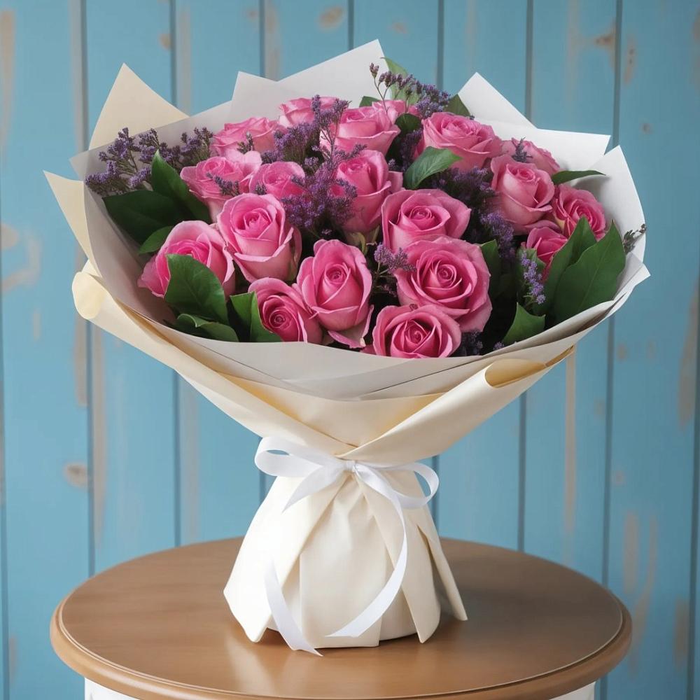 Букет цветов из: Розы в Ясном Ставропольского края