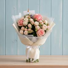 Букет цветов из:  Розы в Ясном Ставропольского края