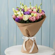 Букет цветов из:  Лизиантусы в Ясном Ставропольского края