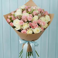 Букет цветов из:  Розы в Ясном Ставропольского края